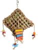 Flamingo Vogelspeelgoed Net Vierkant Vogelspeelgoed 28x10x45 cm Multi Color online kopen