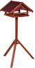 Flamingo Vogelvoedertafel Op Standaard Hafnir 42x40, 5x119 Cm Bruin online kopen