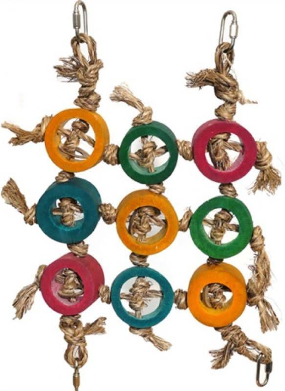 Rosewood Vogelspeelgoed Klimnet Vogelspeelgoed 31x3.5x38 cm online kopen