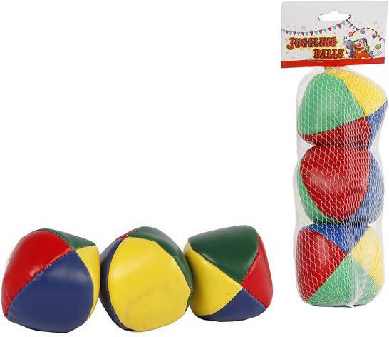 Van Manen jongleerballen 6 cm PVC 3 stuks online kopen