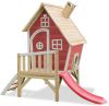 EXIT TOYS EXIT Fantasia 300 houten speelhuis rood online kopen