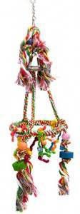 Beeztees Carousel vogelschommel 20x67 cm katoen 5168 online kopen