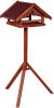 Flamingo Vogelvoedertafel Op Standaard Hafnir 42x40, 5x119 Cm Bruin online kopen